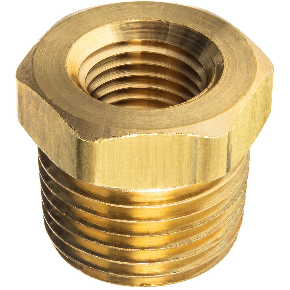 USA Industrials Brass Pipe Fitting: 3/8 x 1/4" Fitting - ZUSA-PF-10219