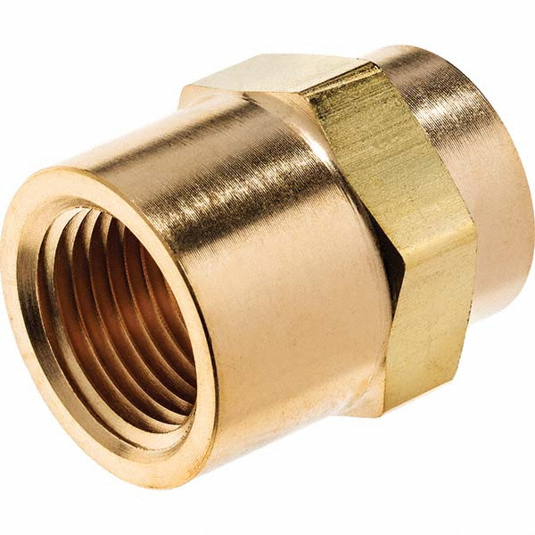 USA Industrials Brass Pipe Fitting: 3/8 x 1/4" Fitting - ZUSA-PF-10219