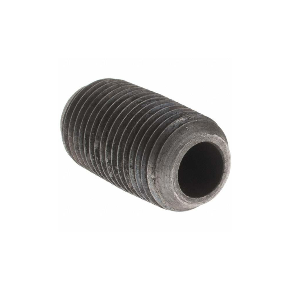 Value Collection Black Pipe Nipple: 1/8" Dia x 3/4" Long, Schedule 80 - BD-13610