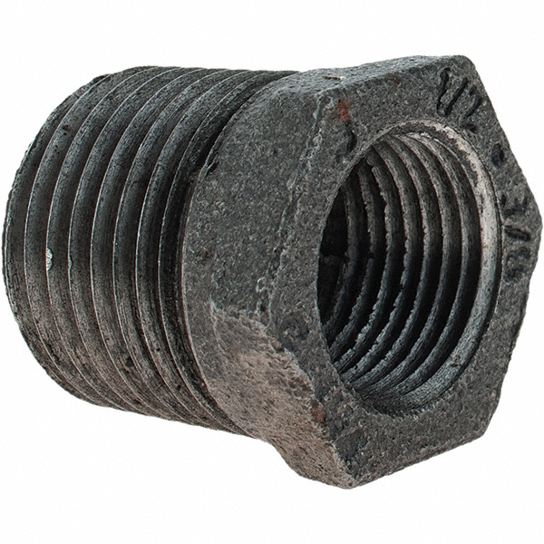 Value Collection Black Bushing: 1-1/2 x 1", Threaded - B-BUS1510