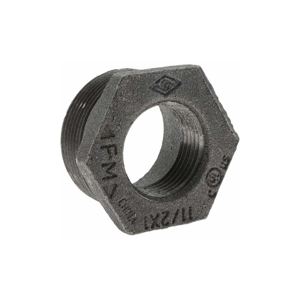 Value Collection Black Bushing: 1-1/2 x 1", Threaded - B-BUS1510