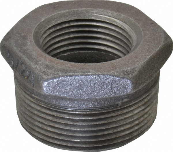 Value Collection Black Bushing: 1-1/2 x 1", Threaded - B-BUS1510