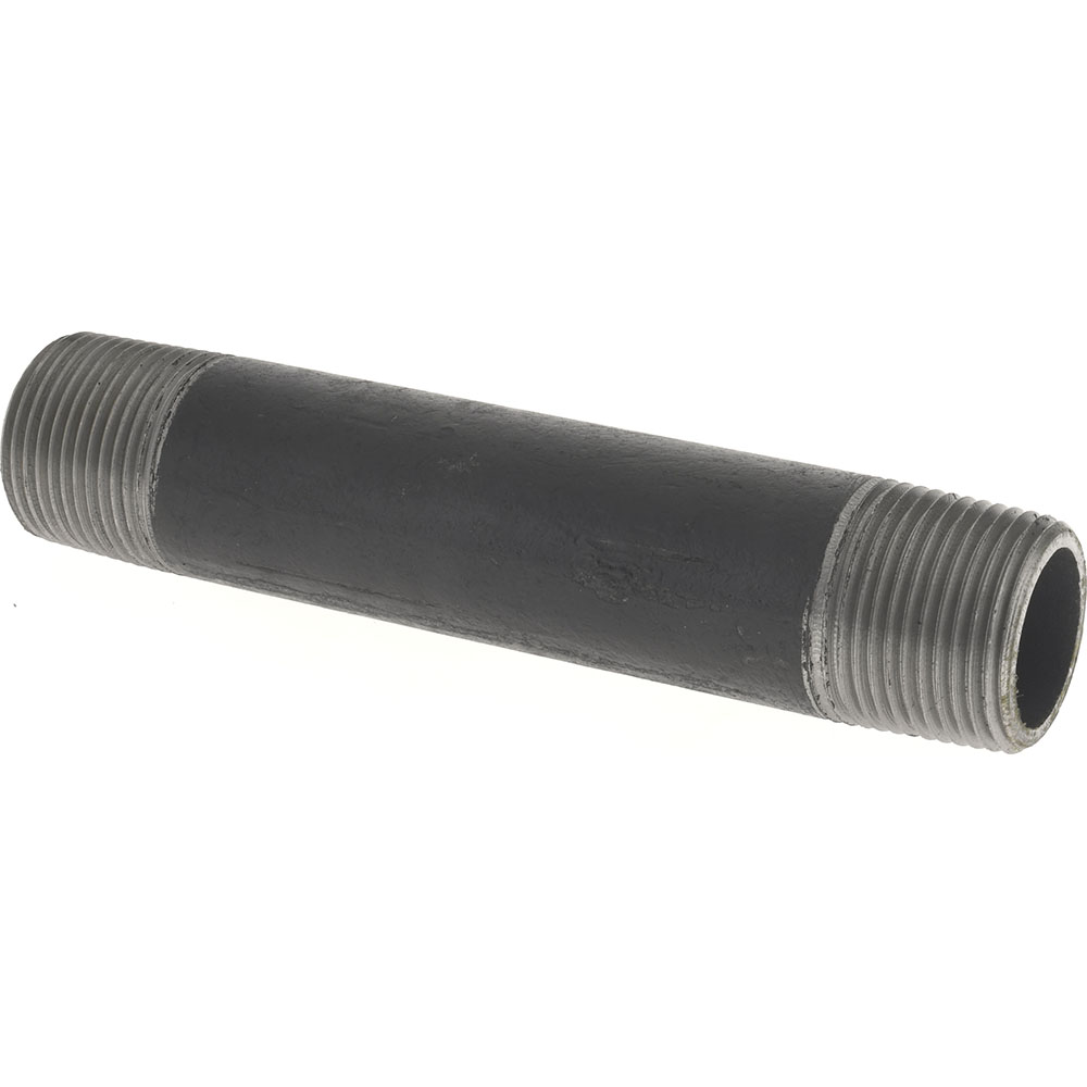 Value Collection Black Pipe Nipple: 3/4" Dia x 12" Long, Schedule 80 - XNB05120