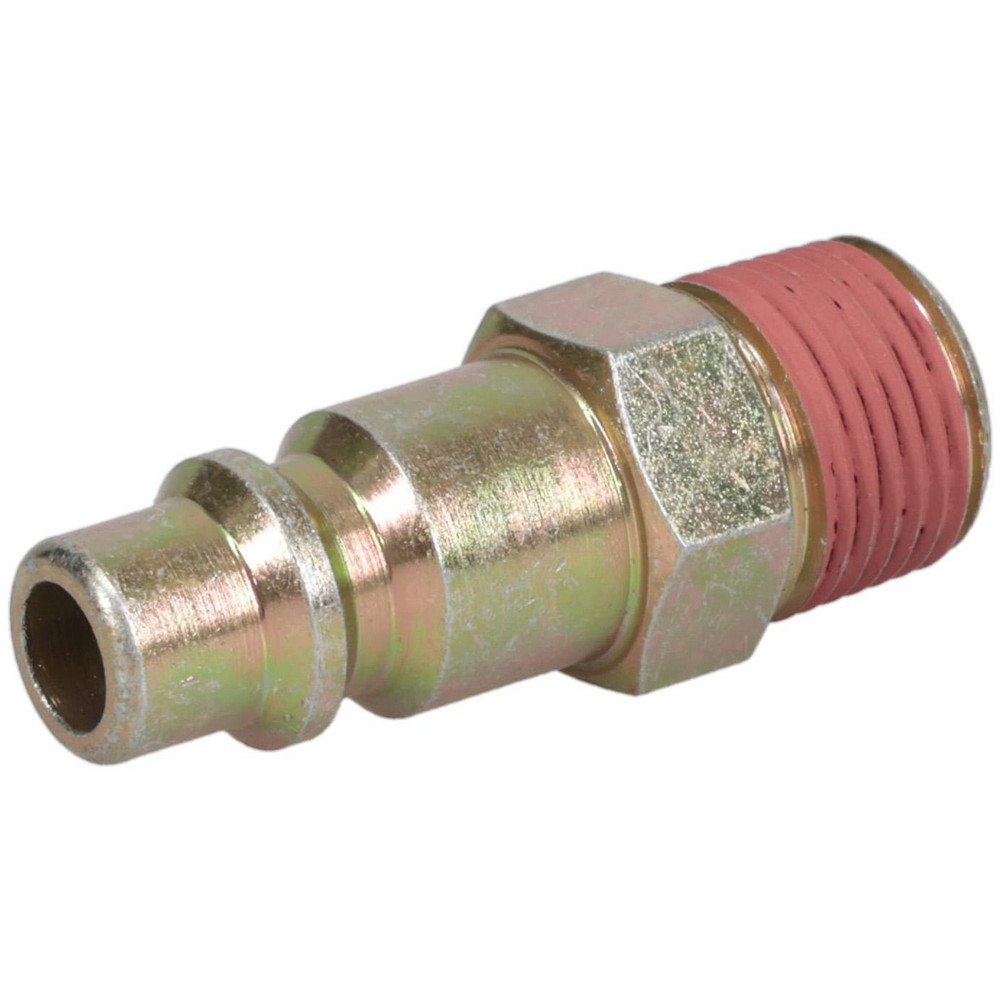 Value Collection Pneumatic Hose Coupling: 3/8" Thread, 3/8" Body Dia, Industrial Interchange - 2513783721