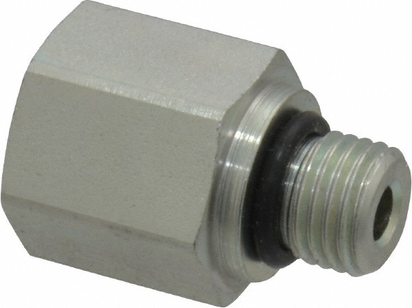 Parker Industrial Pipe Bushing: 3/4" Female Thread, 1" Male Thread, MNPTF x FNPTF - 209P-16-12