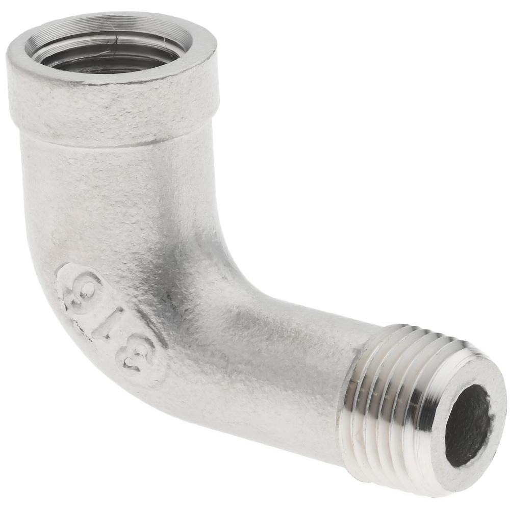 Value Collection Pipe 90 deg Street Elbow: 1/8", 316 Stainless Steel - 6SLB901/8