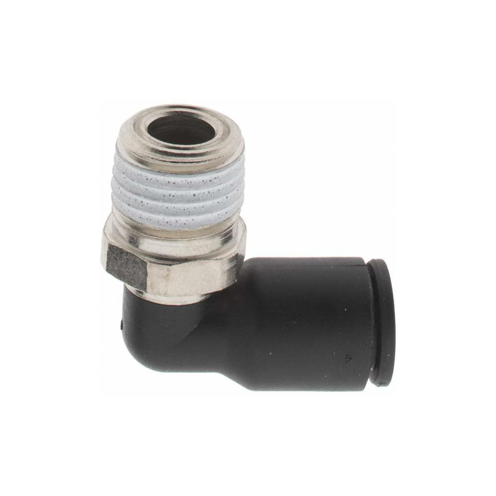 Parker Push-to-Connect Fitting: Male Elbow, NPT, 5/16" OD - KP23842