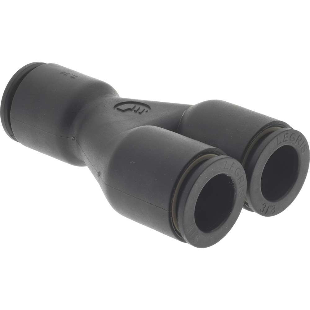 Legris Push-to-Connect Tube x Tube Fitting: Union Y - 3140 06 00