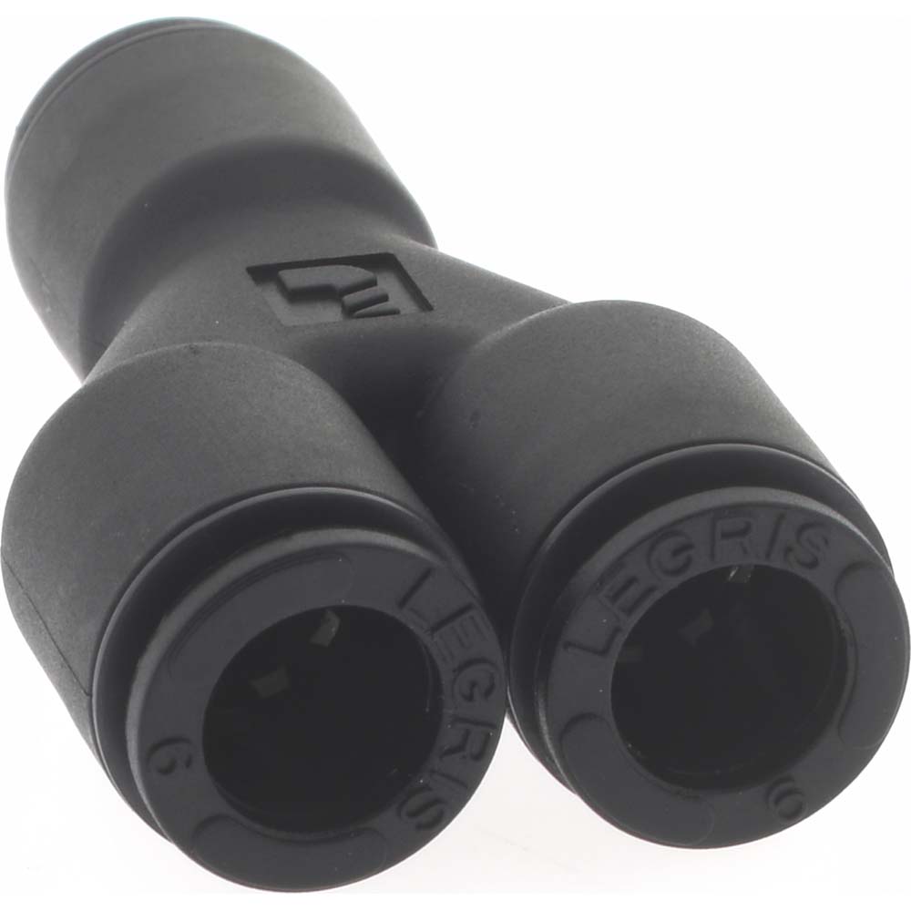 Legris Push-to-Connect Tube x Tube Fitting: Union Y - 3140 06 00