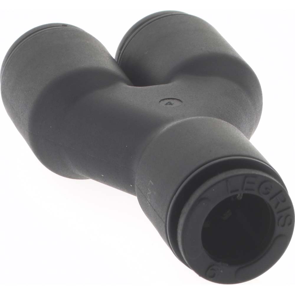 Legris Push-to-Connect Tube x Tube Fitting: Union Y - 3140 06 00