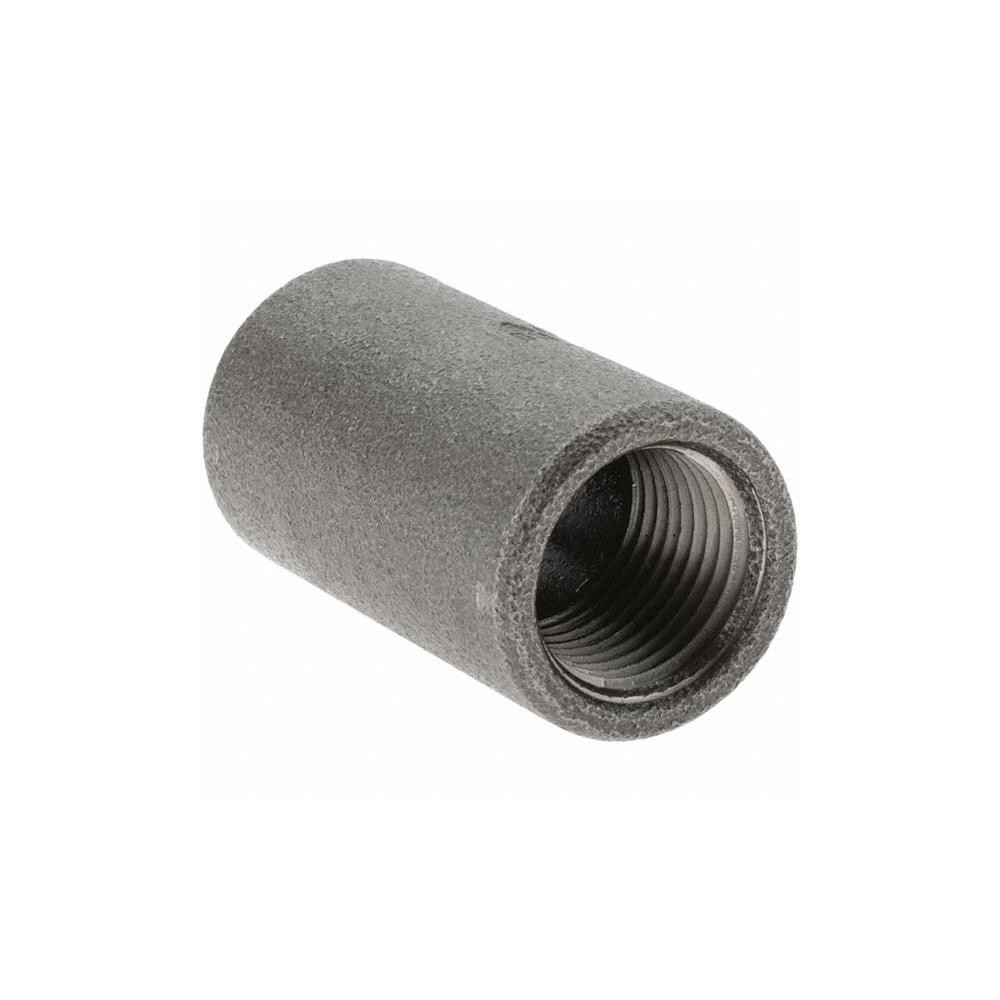 Value Collection Black Pipe Fittings: Coupling, 3/8", NPT, Forged Carbon Steel - -12129-2