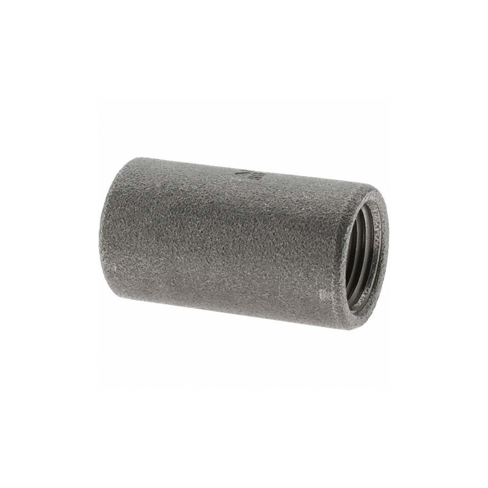 Value Collection Black Pipe Fittings: Coupling, 3/8", NPT, Forged Carbon Steel - -12129-2