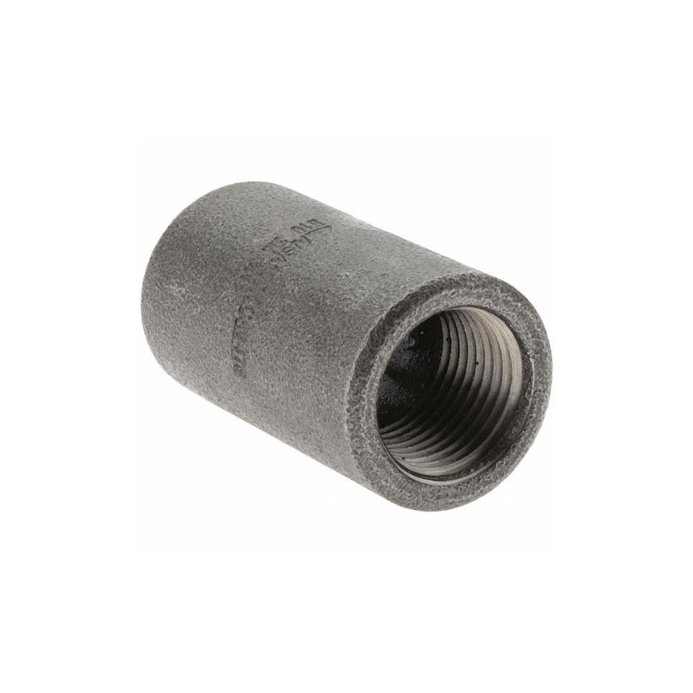 Value Collection Black Pipe Fittings: Coupling, 3/8", NPT, Forged Carbon Steel - -12129-2
