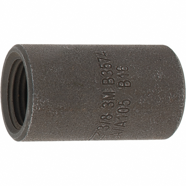Value Collection Black Pipe Fittings: Coupling, 3/8", NPT, Forged Carbon Steel - -12129-2
