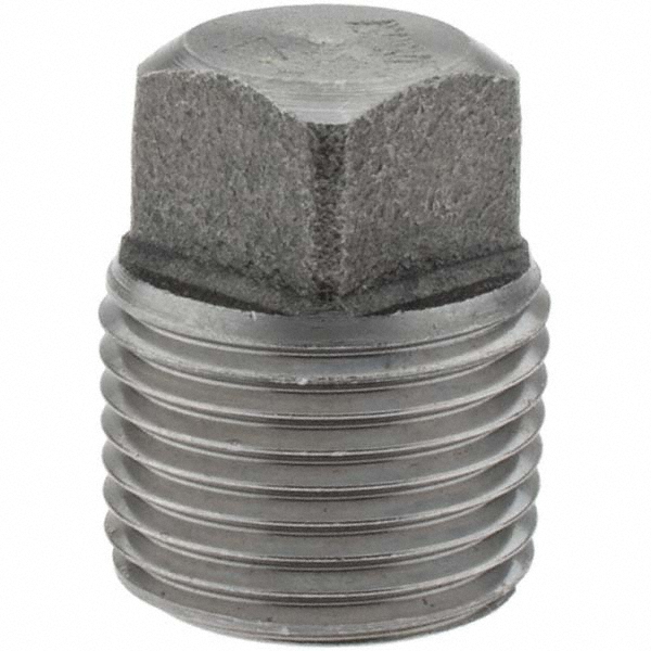 Value Collection Black Pipe Fittings: Coupling, 3/8", NPT, Forged Carbon Steel - -12129-2