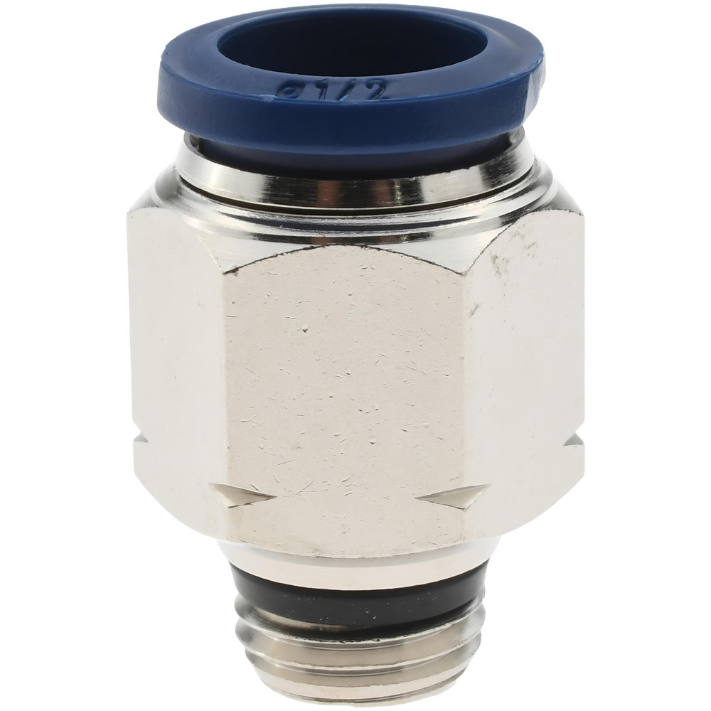 PRO-SOURCE Push-to-Connect Tube x Universal Thread Fitting: Swivel Branch Tee, 3/8 Thread, Universal, 1/2" OD - 2555712363PRO