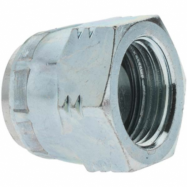 Parker Hydraulic Hose Female SAE 45 ° Swivel Fitting: 0.375" ID, 6 mm, 3/8" - 13743-6-6