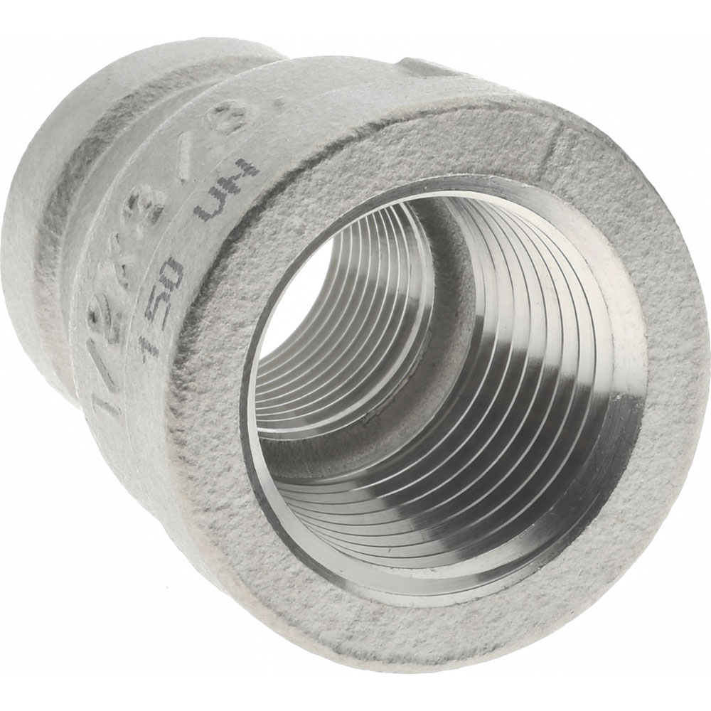 Merit Brass Pipe Reducer: 1/2 x 3/8", 304 Stainless Steel - K412-0806
