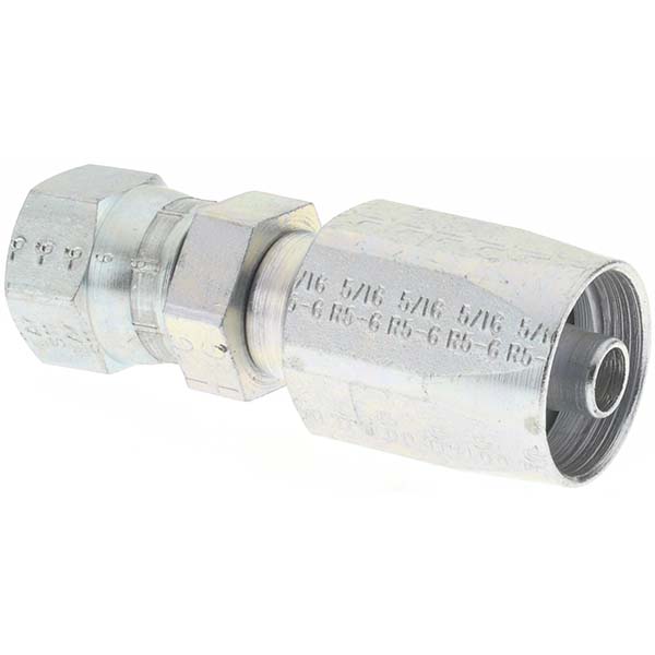 Parker 5 Piece, 7/16-20 JIC, Reusable Hose Female Swivel Fitting - BDKP61663