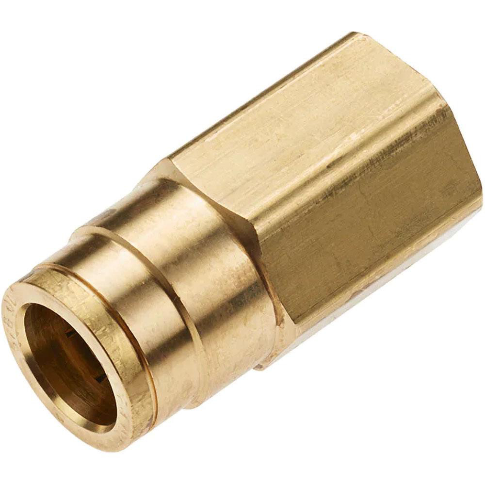 SMC PNEUMATICS Push-to-Connect Push-to-Connect Fitting: Union, 3/16" OD - KQ2H05-00A