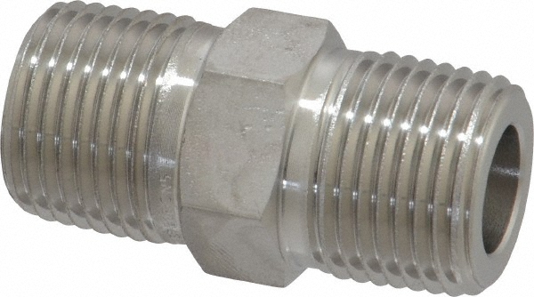 Ham-Let Pipe Hose Connector: 3/8", 316 Stainless Steel - 3001304