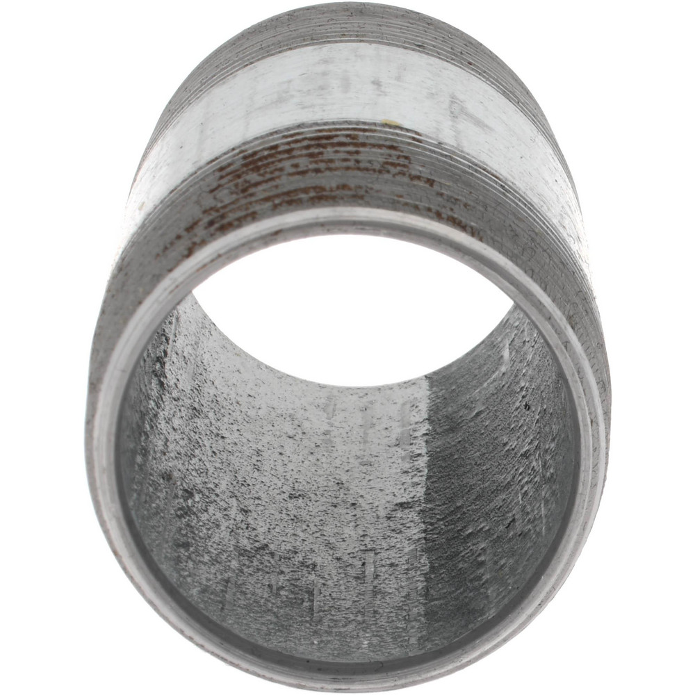 Value Collection Galvanized Pipe Nipple: 1-1/4", 3" Long, Schedule 40, Steel - MSCNG07030