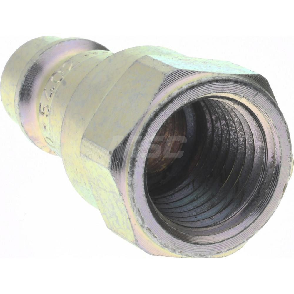 CEJN Pneumatic Hose Coupling: 1/4" Thread, 1/4" Body Dia, High Flow Interchange - 10 320 5402