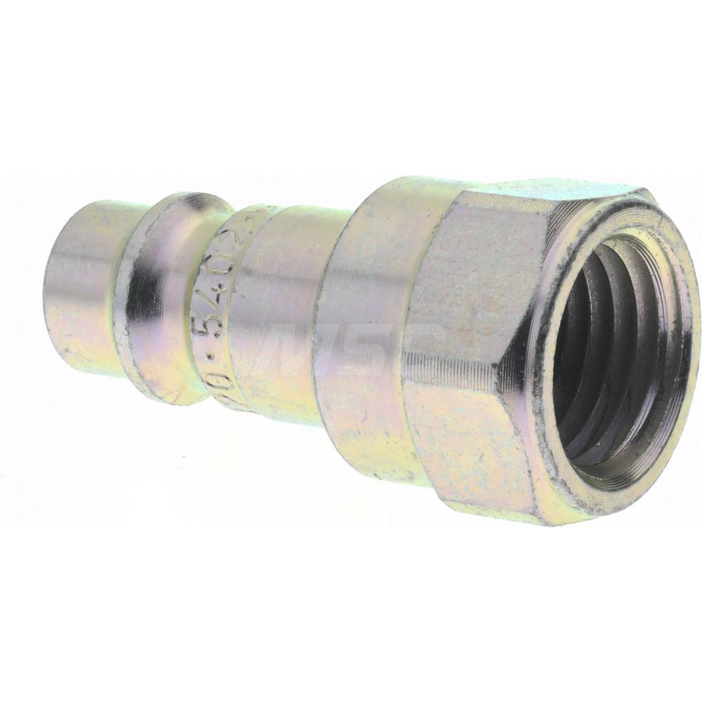CEJN Pneumatic Hose Coupling: 1/4" Thread, 1/4" Body Dia, High Flow Interchange - 10 320 5402