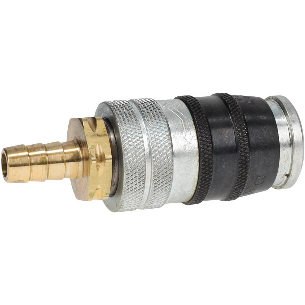 Parker Pneumatic Hose Coupling: 3/8" Body Dia, Industrial Interchange - EZ-371-6HB