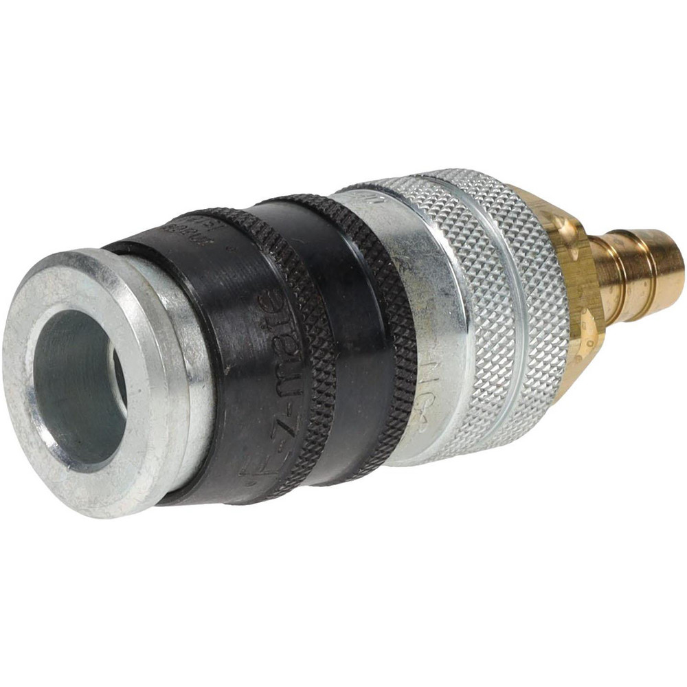 Parker Pneumatic Hose Coupling: 3/8" Body Dia, Industrial Interchange - EZ-371-6HB