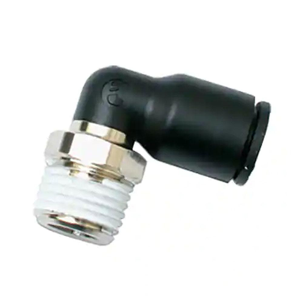 Parker Push-to-Connect Tube x Tube Fitting: Union, 1/4" OD - KP23870