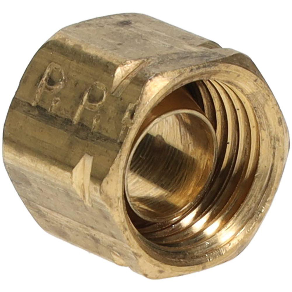 Parker Compression Tube Nut and Sleeve Assembly: 1/4" Tube OD, Compression - 61CA-4