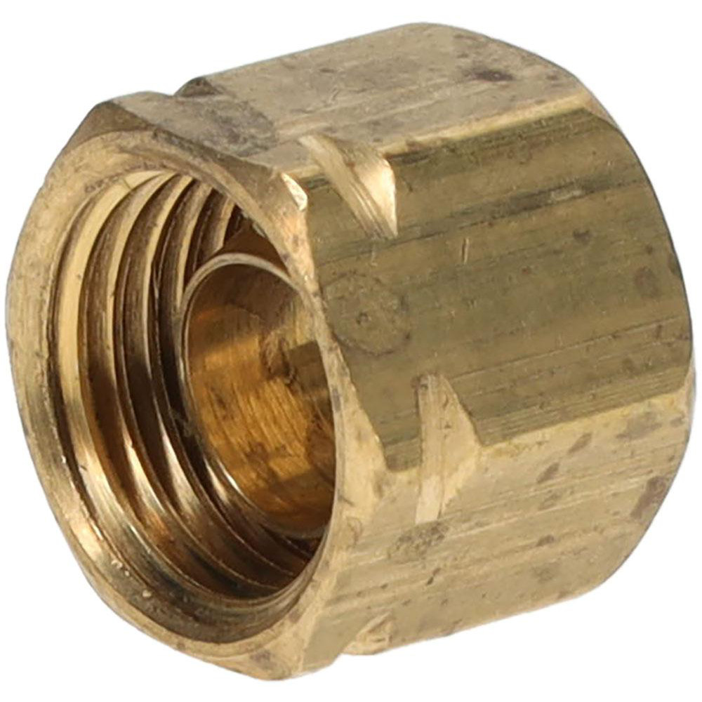 Parker Compression Tube Nut and Sleeve Assembly: 1/4" Tube OD, Compression - 61CA-4
