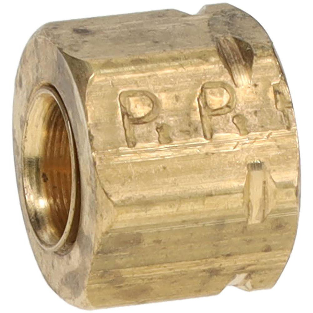 Parker Compression Tube Nut and Sleeve Assembly: 1/4" Tube OD, Compression - 61CA-4