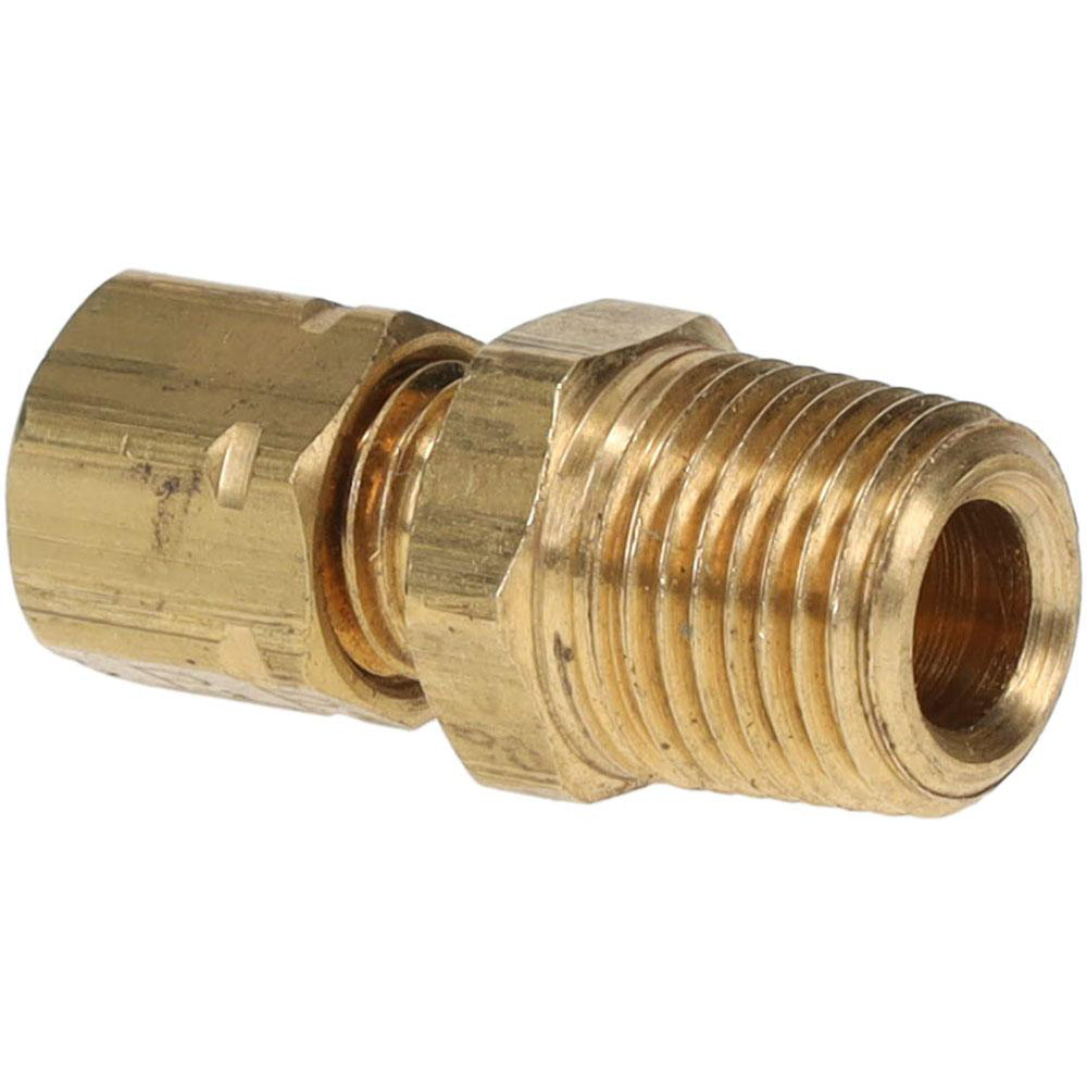 Parker Compression Tube Nut and Sleeve Assembly: 1/4" Tube OD, Compression - 61CA-4