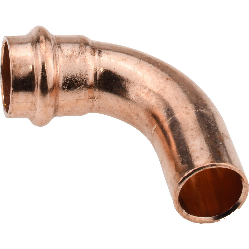 NIBCO Wrot Copper Pipe 90 ° Elbow: 3/4" Fitting, FTG x P, Press Fitting, Lead Free - 9059150PC