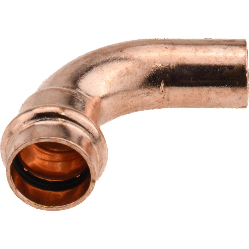 NIBCO Wrot Copper Pipe 90 ° Elbow: 3/4" Fitting, FTG x P, Press Fitting, Lead Free - 9059150PC