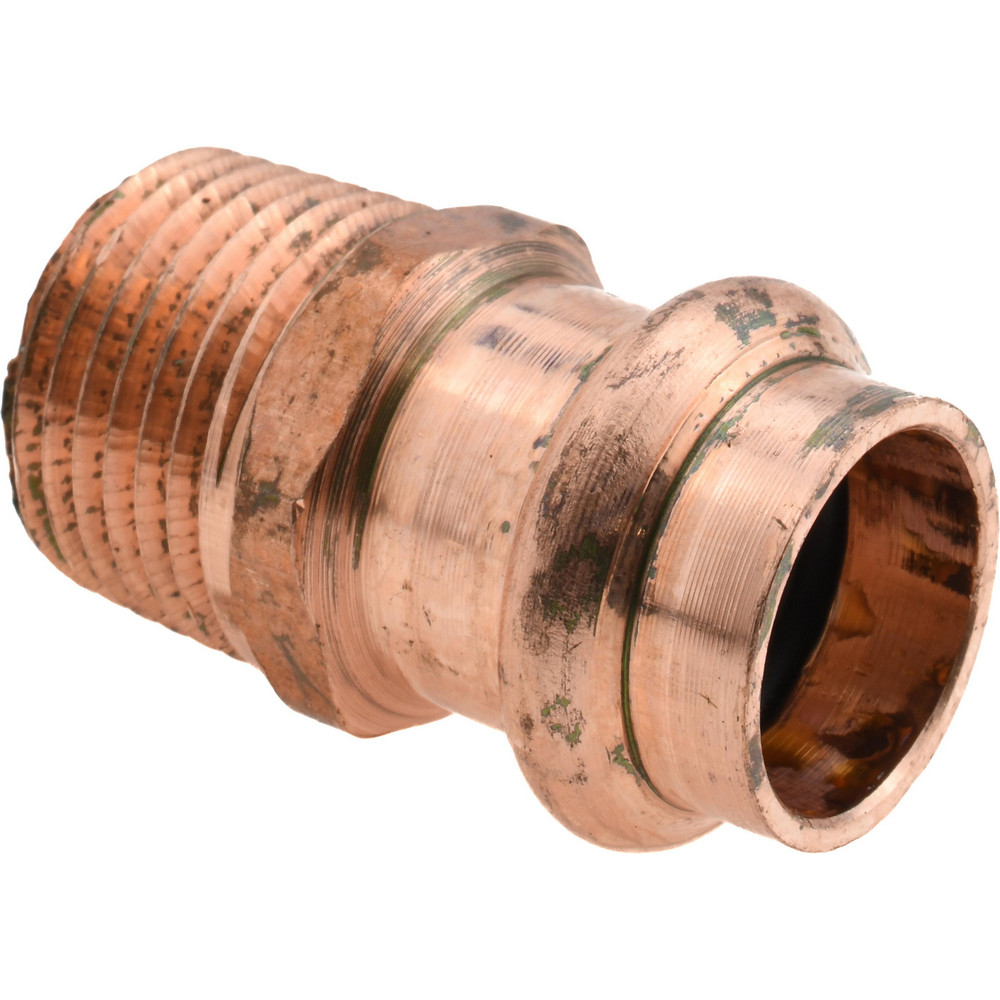 NIBCO Wrot Copper Pipe 90 ° Elbow: 3/4" Fitting, FTG x P, Press Fitting, Lead Free - 9059150PC