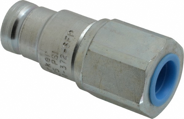 Parker Hydraulic Hose Push-Lok Hose Barb Straight Coupler: 0.5" ID, 200 psi - PC308-BP
