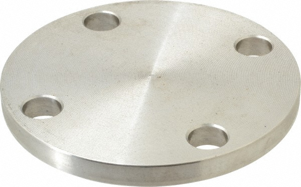 Merit Brass 3/4" Pipe, 3-7/8" OD, Stainless Steel, Threaded Pipe Flange - A435-12