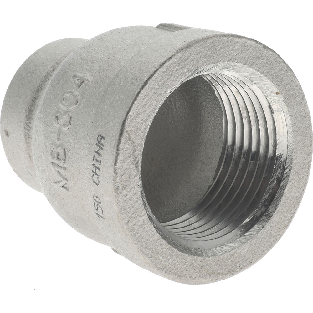 Merit Brass Pipe Reducer: 3/4 x 3/8", 304 Stainless Steel - K412-1206