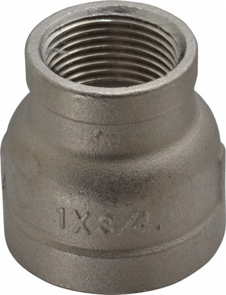 Merit Brass Pipe Reducer: 3/4 x 3/8", 304 Stainless Steel - K412-1206