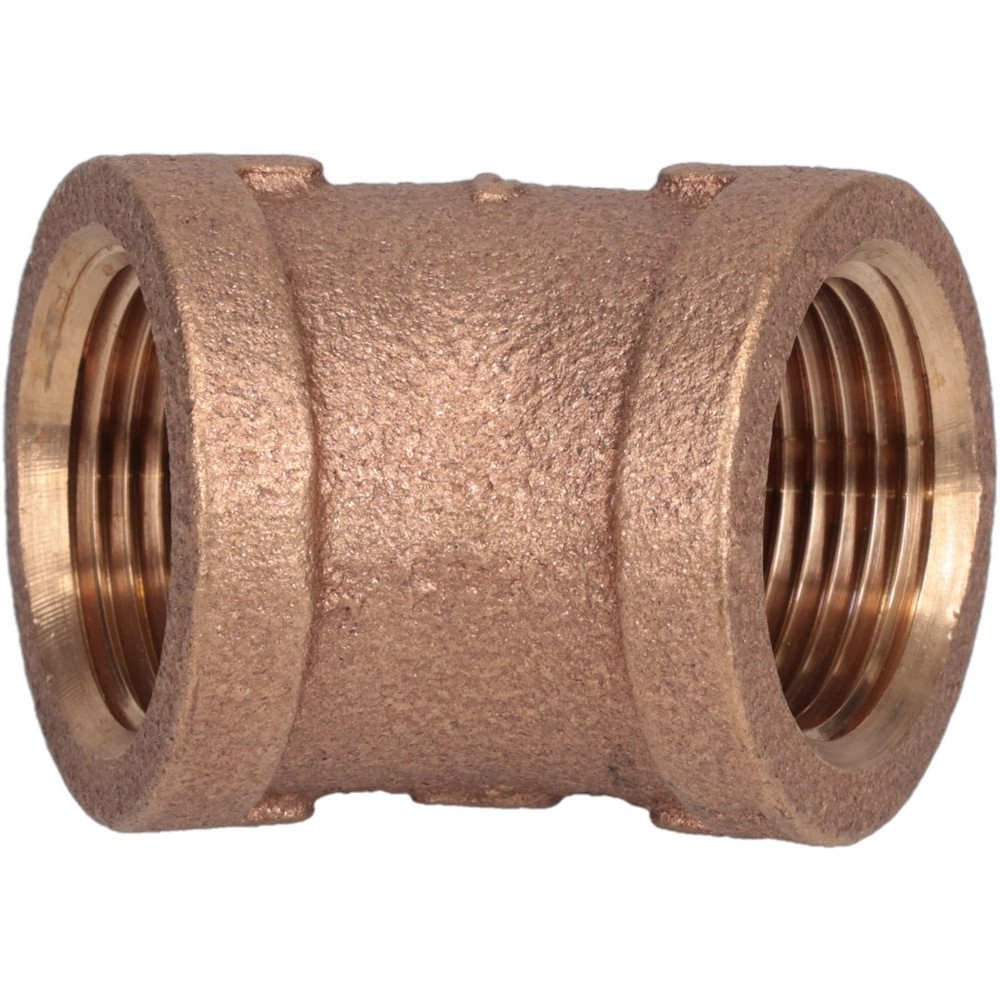 Merit Brass Brass Pipe 45 ° Elbow: 1" Fitting, Threaded, FNPT x FNPT, Class 125 - X102-16
