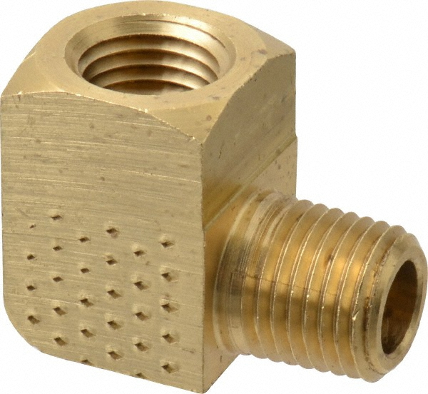 Eaton Steel Flared Tube 90 Deg Male Elbow: 1/2" OD, 37 deg Flared Angle - 2024-8-8S