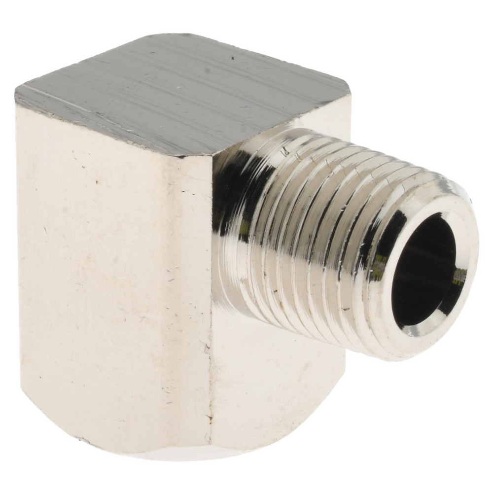 Value Collection Brass Pipe Street Tee: 1/2" Fitting, FNPT x MNPT - PC127NB-8