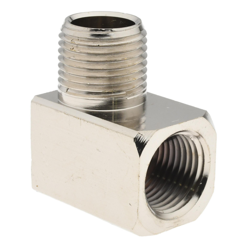 Value Collection Brass Pipe Street Tee: 1/2" Fitting, FNPT x MNPT - PC127NB-8