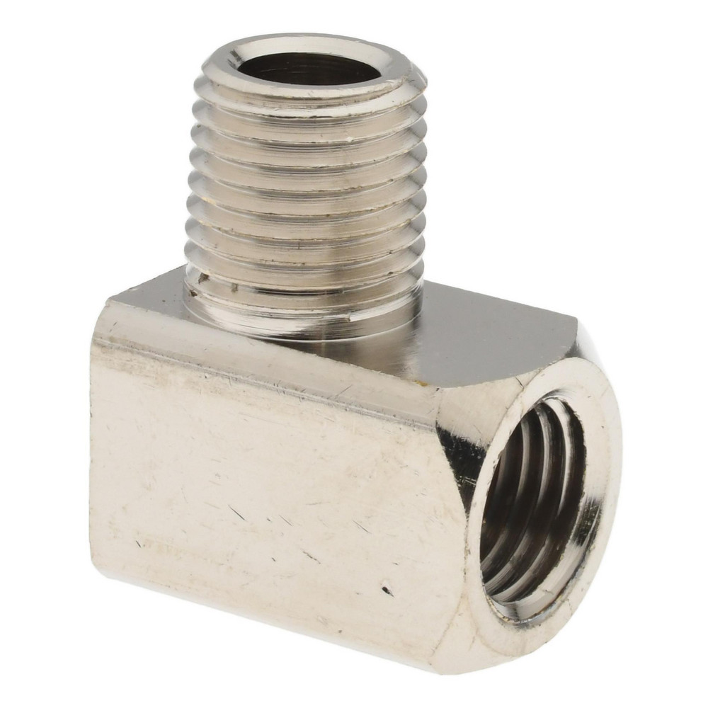 Value Collection Brass Pipe Street Tee: 1/2" Fitting, FNPT x MNPT - PC127NB-8