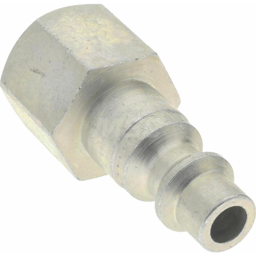 CEJN Pneumatic Hose Coupling: 1/4" Thread, 1/4" Body Dia, Industrial Interchange - 10 310 5402