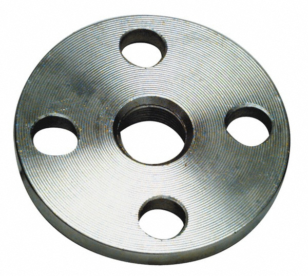 Merit Brass 1" Pipe, 4-1/4" OD, Stainless Steel, Threaded Pipe Flange - A635-16