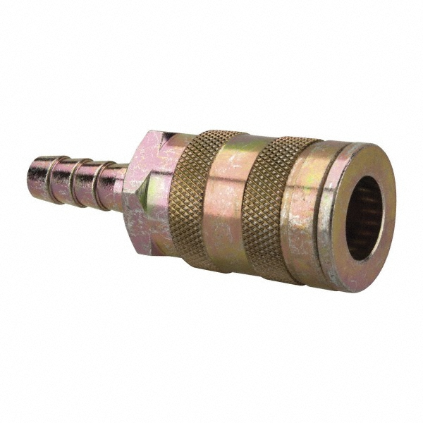 Coilhose Pneumatics Pneumatic Hose Coupling: 3/8" Body Dia, Industrial Interchange - 586